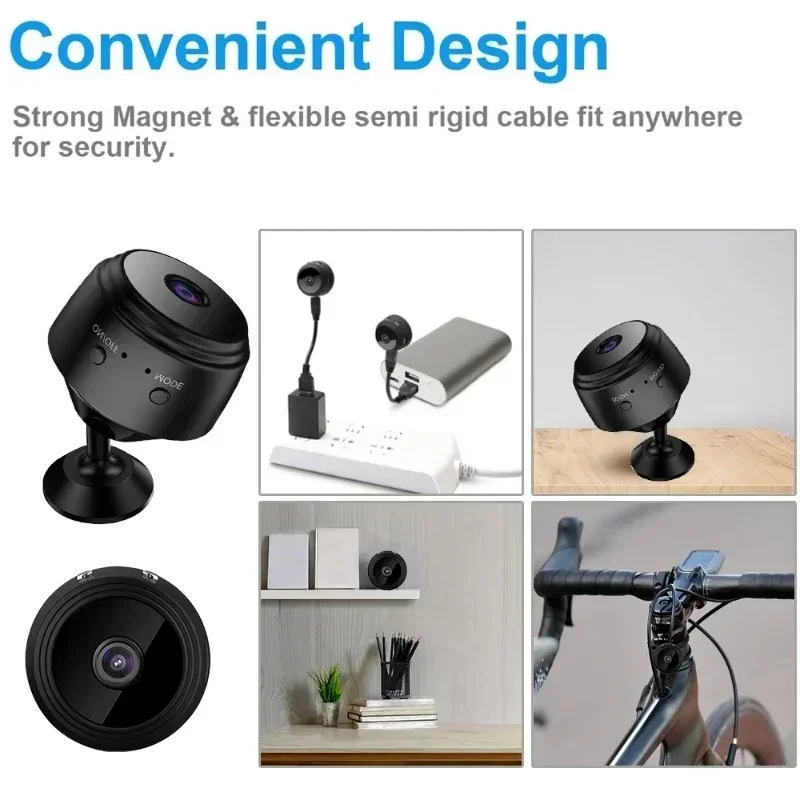 A9 Mini Surveillance Cameras With Wifi 1080P HD Mini Camera Sensor Night Vision Camcorder Web Video Surveillance Smart Life Home