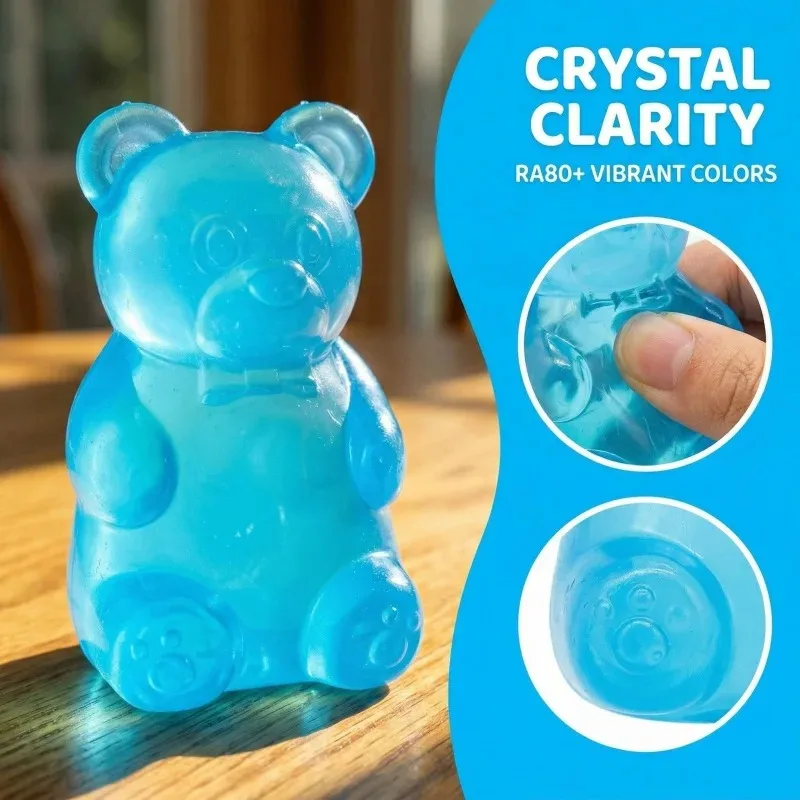 Neeboh Nice Cube Sensory Stress Reliever Squishy Toy Fidget Tool for Anxiety & Focus Desk Sensory Cube for Adults & Kids