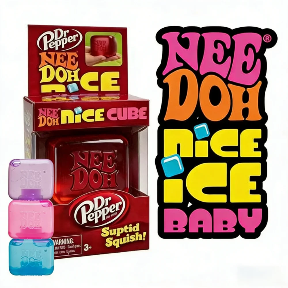 2026 NeeDOH Model Soft Squishy Toy Nice Cube Sensory Stress Reliever Fidget Tool for Anxiety for Adults & Kids Premium in Stock