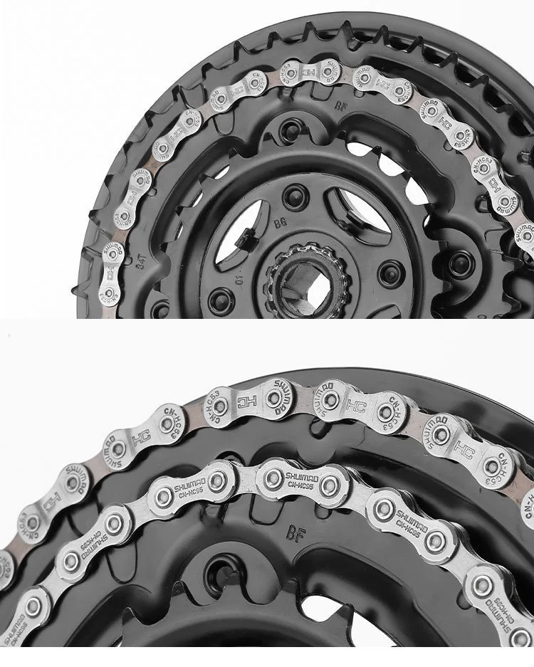 Mountain Bike Shifting High-Speed Bicycle Chain 6/7/8/9/11 Link Design (Total of 116 Links) Bicycle Accessories Original Chain