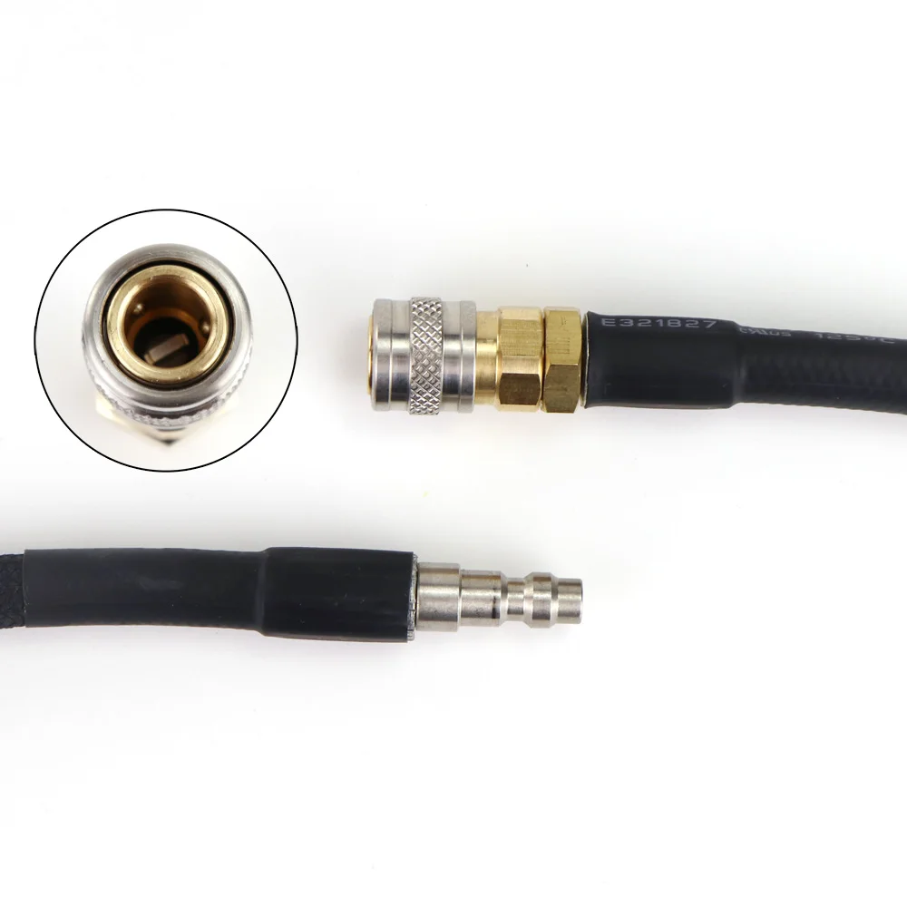 New HPA SLP Flex Air Hose Remote Line With Foster Quick Disconnect Coupler 40 Inch Low Pressure Max 200PSI