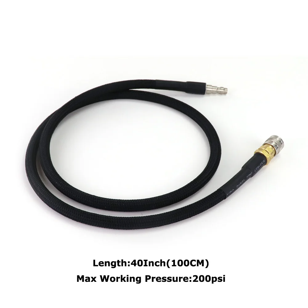 New HPA SLP Flex Air Hose Remote Line With Foster Quick Disconnect Coupler 40 Inch Low Pressure Max 200PSI