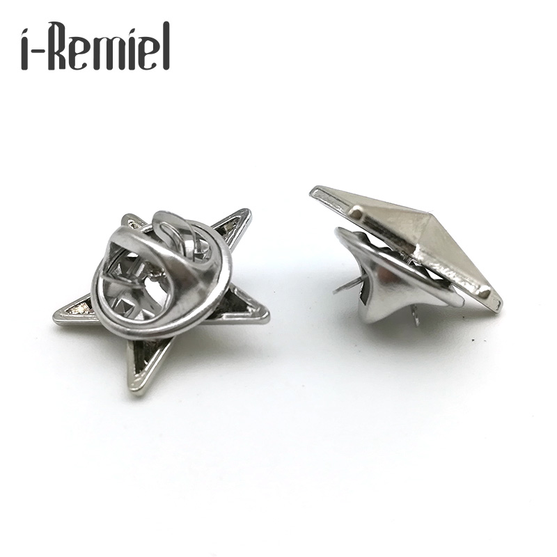 Brooches Hot Sale Real Pin Hijab Broches High-end Brooch Badge Little Star For And Blouses Five-pointed Couples Jewelry