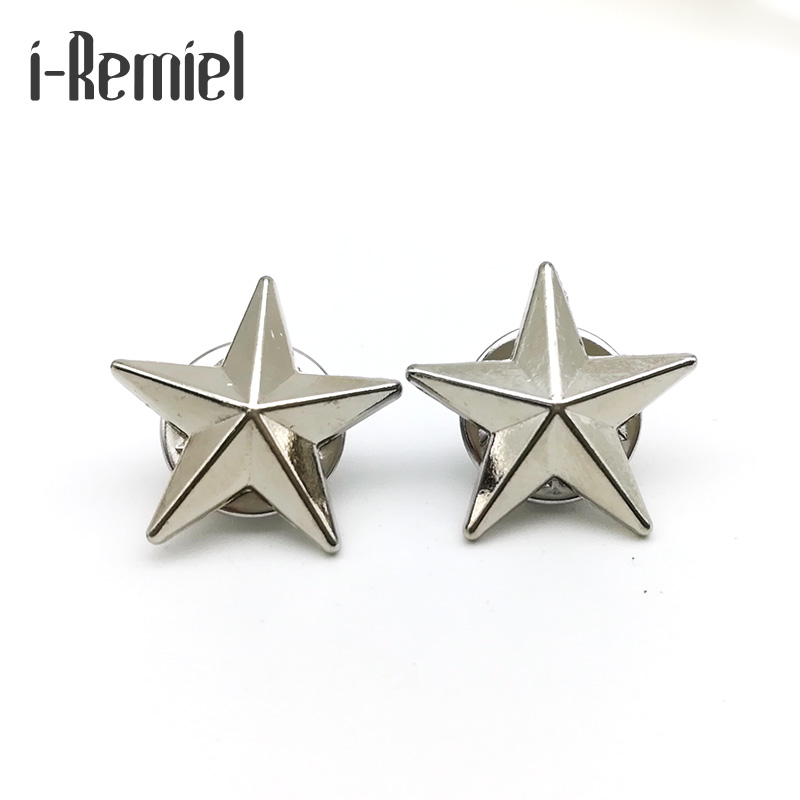 Brooches Hot Sale Real Pin Hijab Broches High-end Brooch Badge Little Star For And Blouses Five-pointed Couples Jewelry