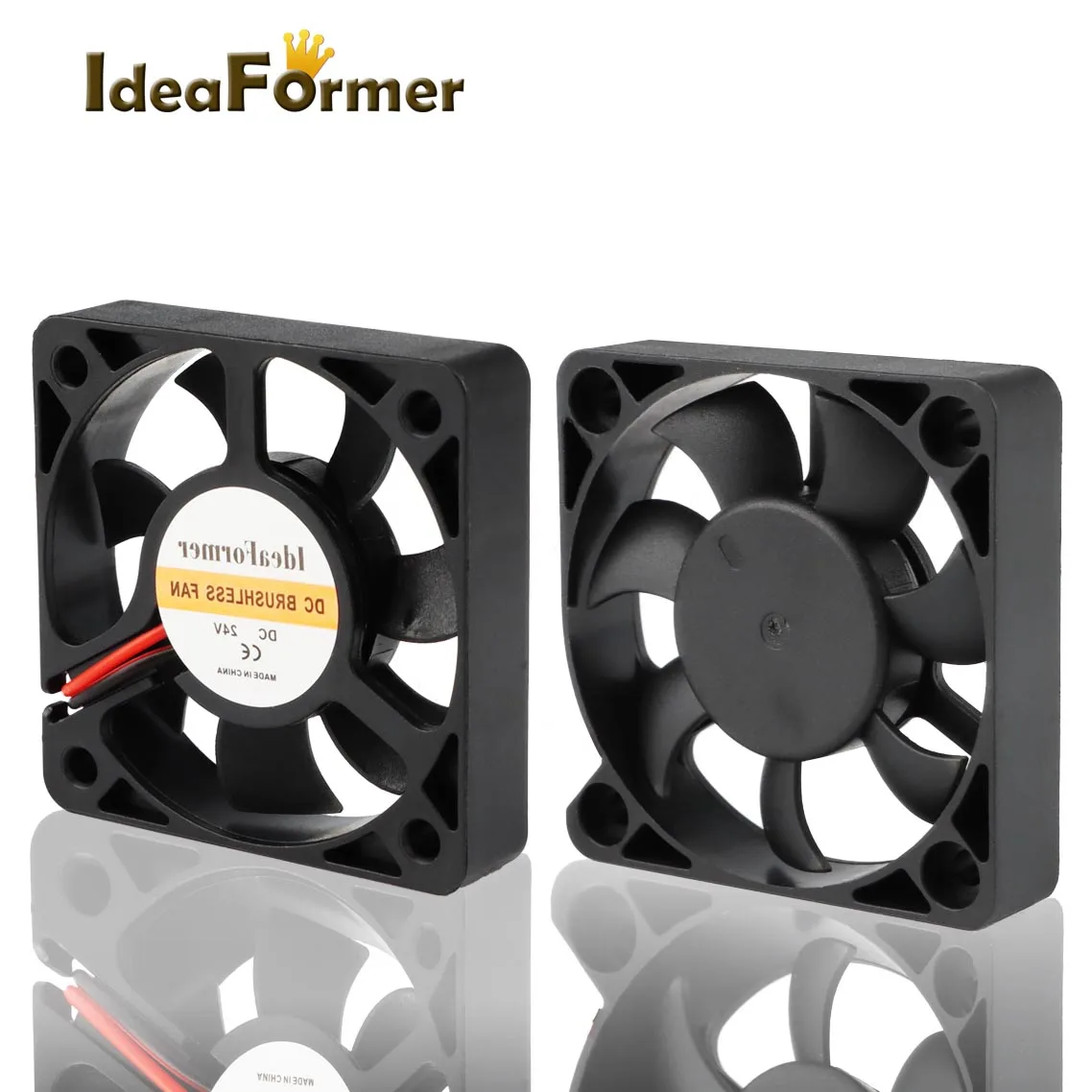 3D Printer Cooling Fan 2510 3010 4010 5010 6015 mm With 2Pin Dupont Wire Cooler 30cm Wire DC 5V 12V 24V Multiple Options.