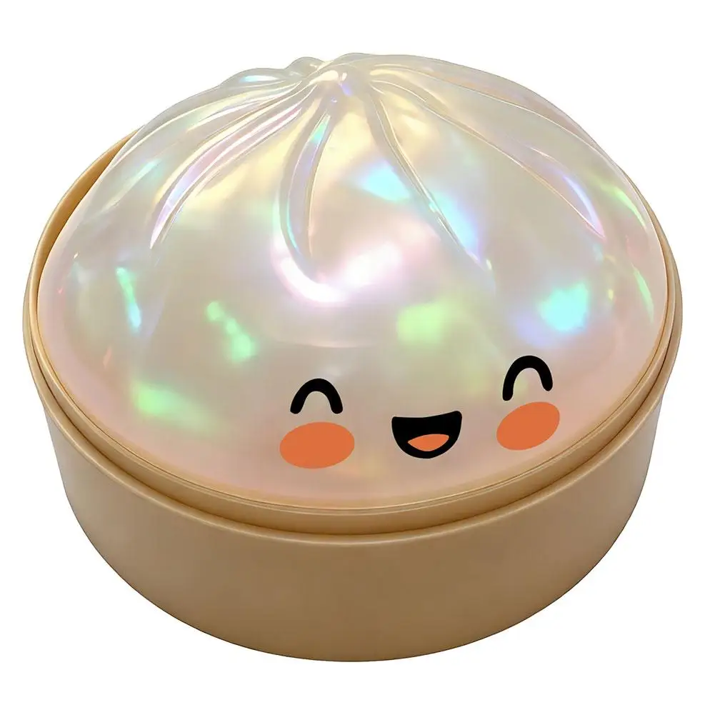Glitter Crystal Dumpling Squishy Box Sensory Squeeze Toy for Stress Relief Colorful Glittery Dough Ball Fidget Toy Gift