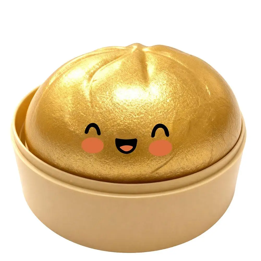 Glitter Crystal Dumpling Squishy Box Sensory Squeeze Toy for Stress Relief Colorful Glittery Dough Ball Fidget Toy Gift