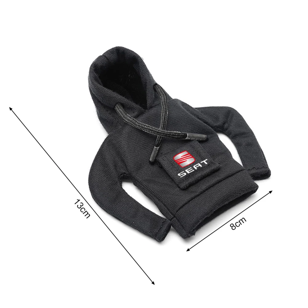 Car Hoodie Change Speed Lever Sweatshirt Handle Gear Shift Knob Cover For SEAT Cupra Exeo Ibiza FR Leon mk1 Tarraco Ateca Toledo