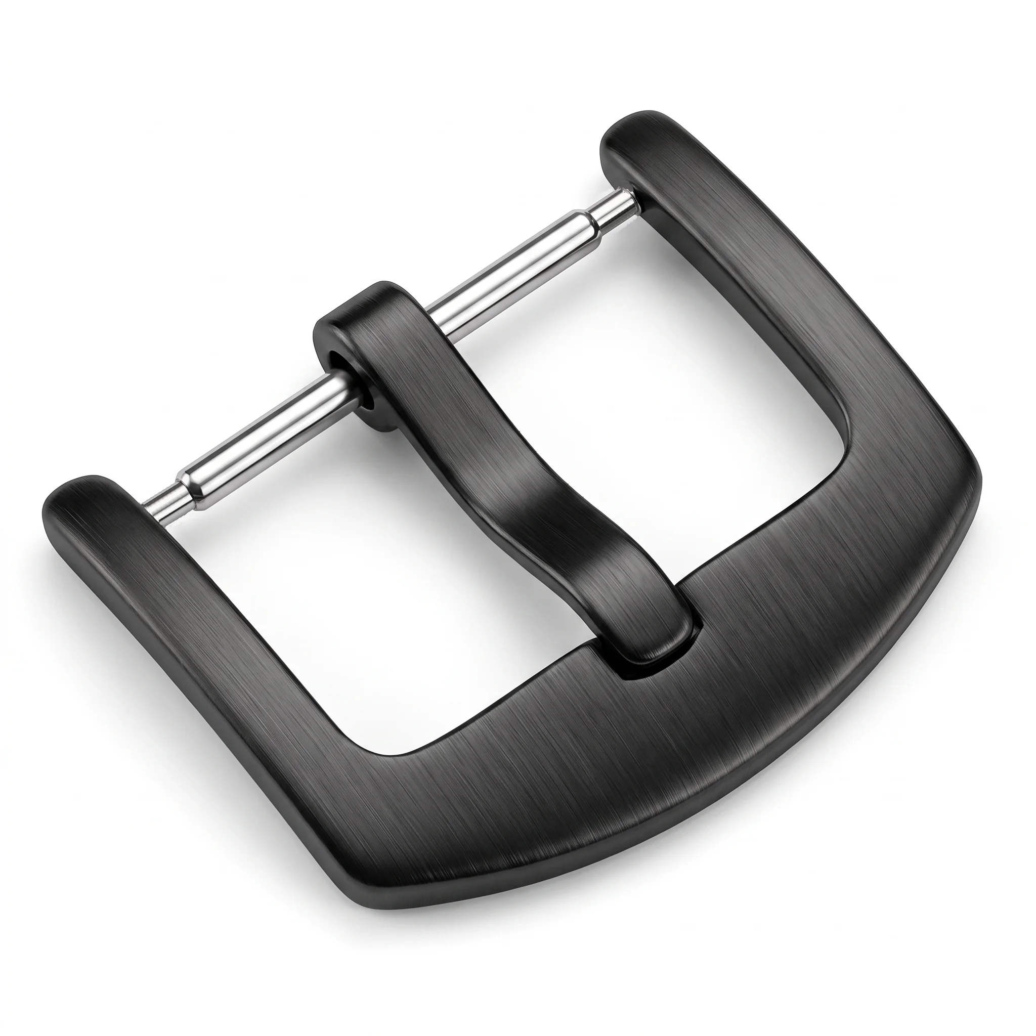 Metal Watch Band Buckle 16 18 20 22 24mm Men Watchband Strap Silver Black Gold Stainless Steel Clasp Accessories