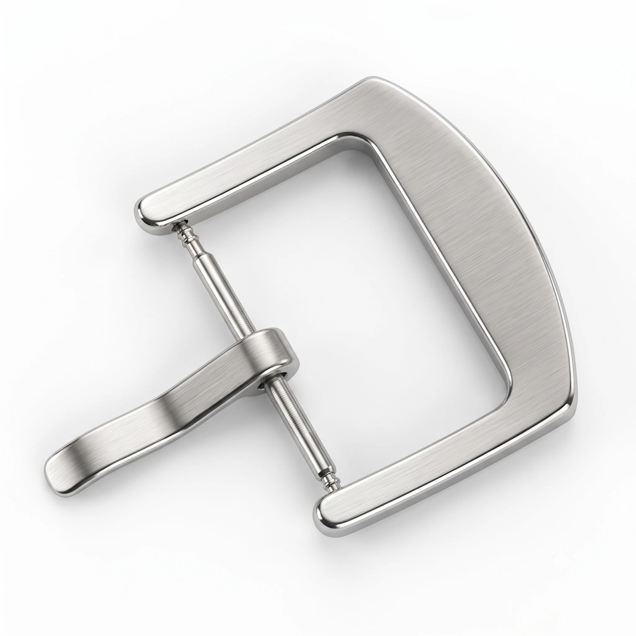 Metal Watch Band Buckle 16 18 20 22 24mm Men Watchband Strap Silver Black Gold Stainless Steel Clasp Accessories