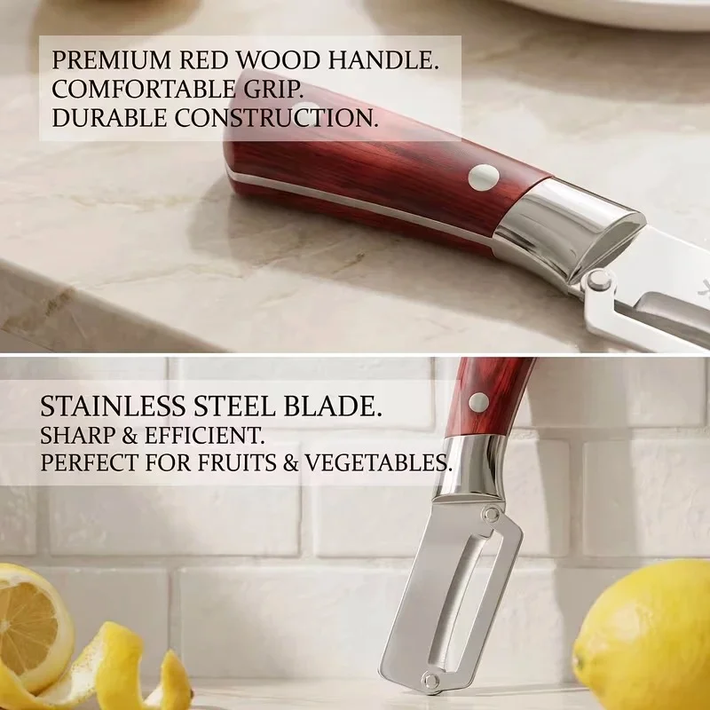 Multifunctional Stainless Steel Vegetable Peeler,1/3/5-piece Kitchen Tool With Bottle Opener, Ergonomic Gift For Cooking Lovers