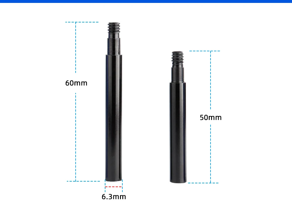 Bicycle 1Pair Presta Valve Extender W/ Cap CNC Aluminum Alloy Anodized F/V Extension for Fixed Road Bike Rims 50mm 60mm