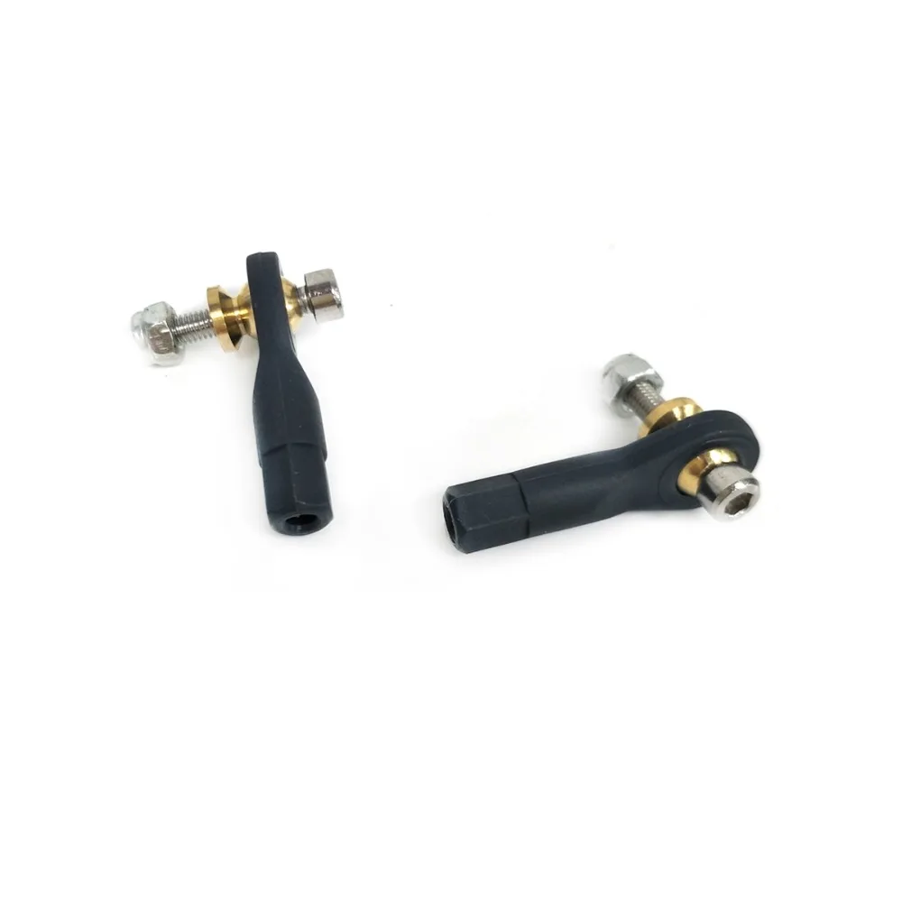 10pcs M2 M2.5 M3 Metal Airplane ball joint Single Cup ball joint Adjustable Heave Duty Ball For RC Plane Helicopter Model