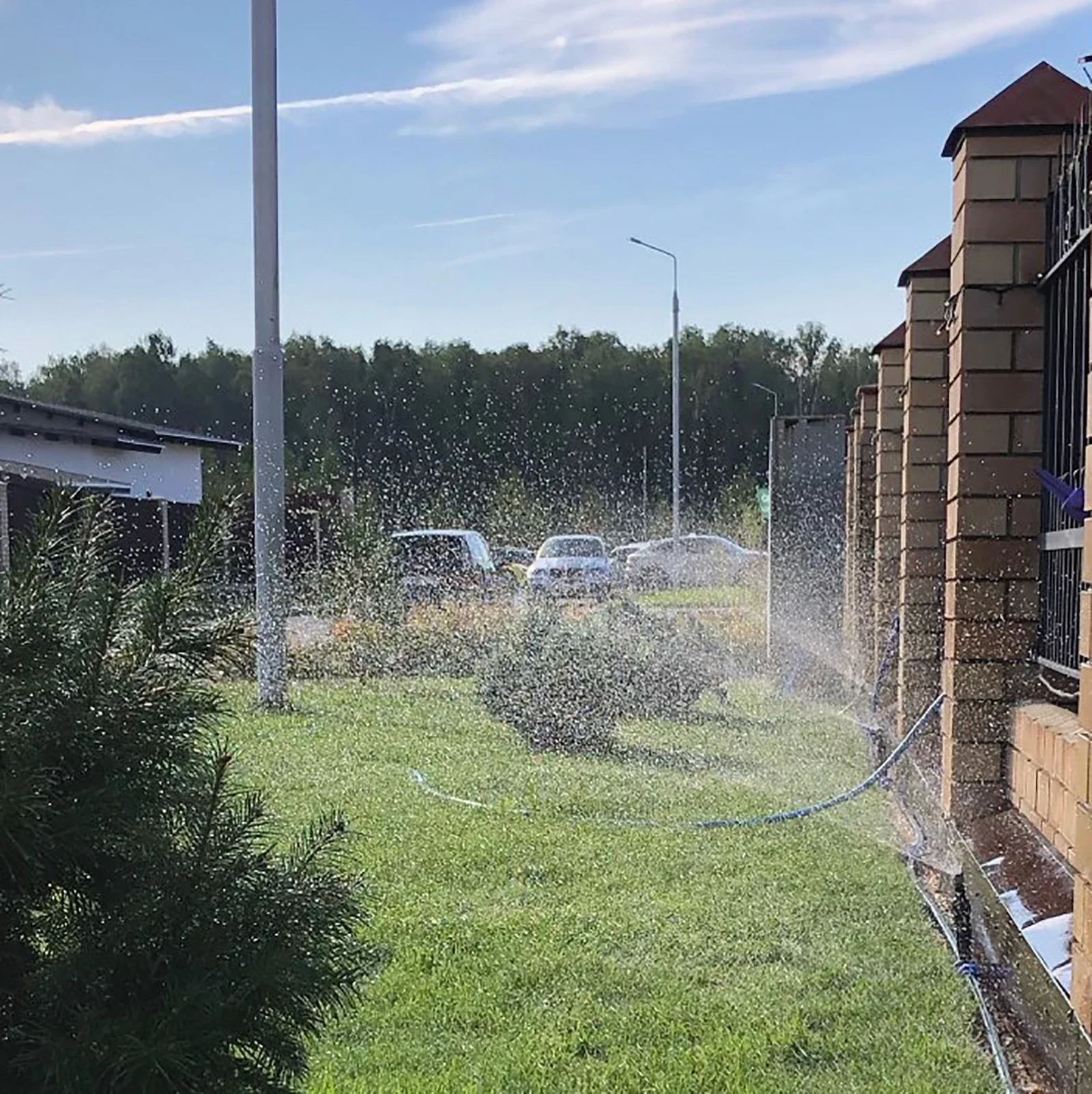 1/2" Thread Pop Up Sprinklers 90/180/360 Degree Automatic Stretching Scattering Sprinkler Garden Lawn Grassland Buried Nozzle