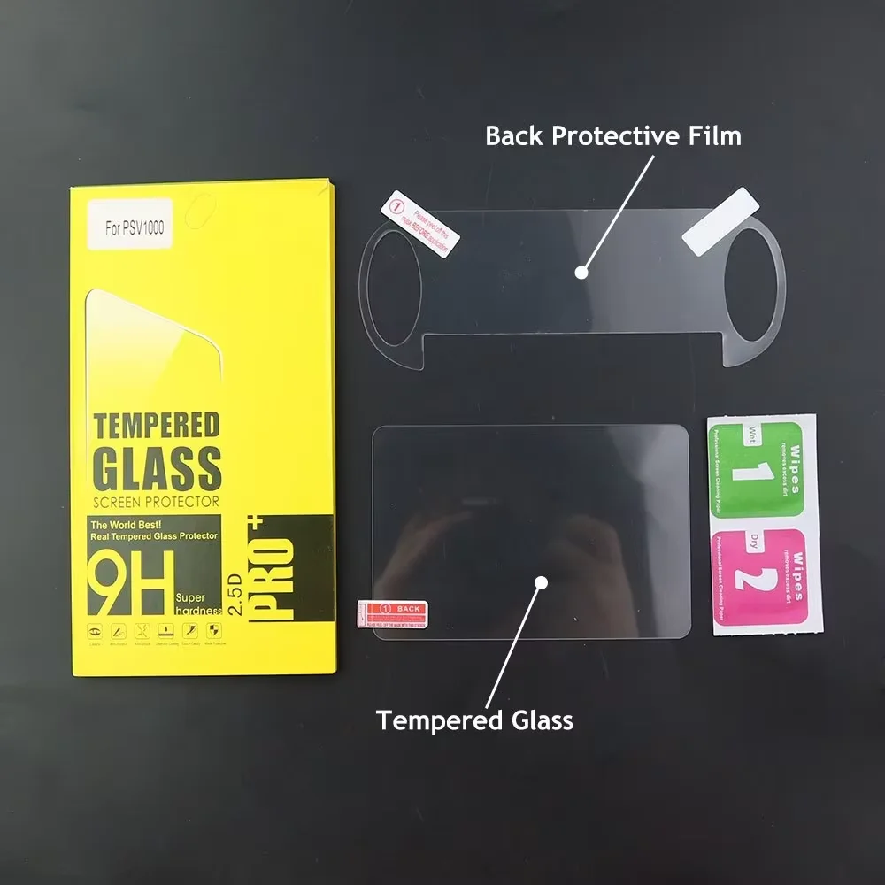 Game Console Screen Protector,7 Types,Tempered Glass & Soft PET Film,HD Anti-Scratch Accessory for Multiple Game Consoles