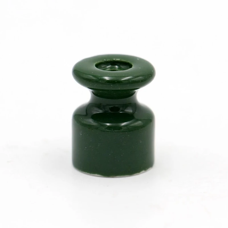 5 Pieces 10 Pieces Ceramic Wall Insulator for Wiring Porcelain Insulators Fabric Cable Fixings With Install Screw