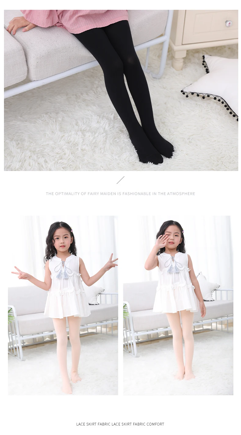 Spring/Autumn Candy Color Children Tights for Baby Girls Kids Cute Velvet Pantyhose Tights Stockings for Girls Dance Tights