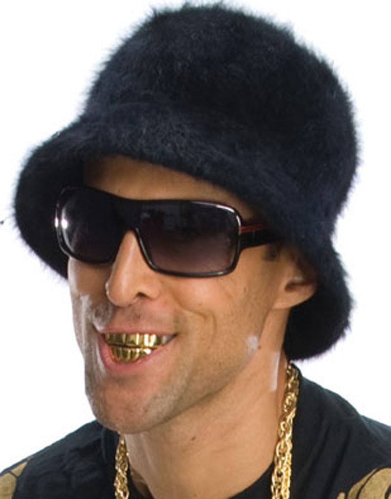 TOPGRILLZ New Fit Rose Gold Color Plated Hip Hop Teeth Grillz Caps Top&Bottom Grill Set for Christmas Party Vampire Tooth Grillz