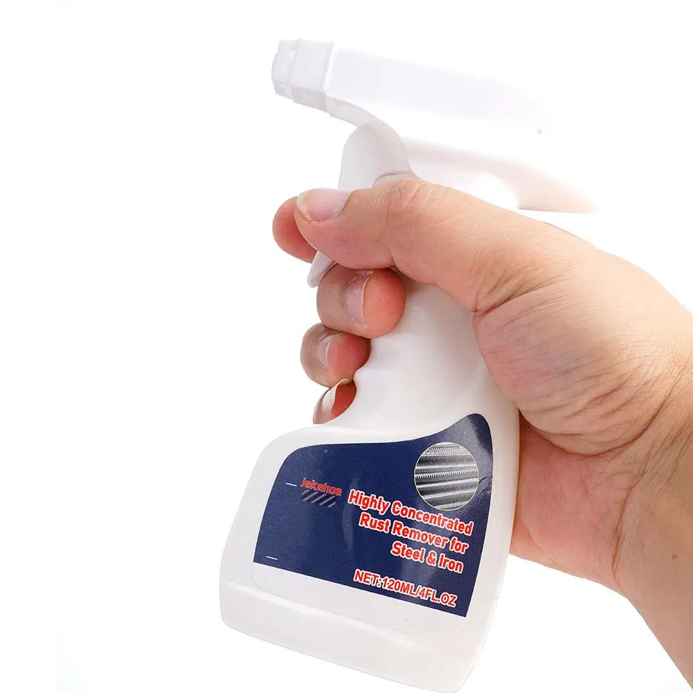 Car Powerful Rust Remover Spray Auto Degreaser Polisher for Alloy Rims Metal Parts Anti-Rust Protection Fast Acting Spray