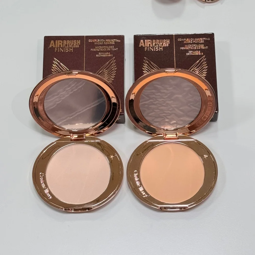 Charlotte Tilbury Liquid Foundation Cushion Foundation Setting Spray Pressed Powder Concealer Natural Hydrating Flawless Makeup