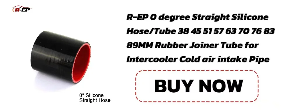 0 Degree Reducer Silicone Hose Straight Durite Silicone 38-45 51-57 63-70 76-83MM Tubi Silicone Mangueira Tube for Intercooler