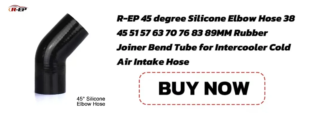0 Degree Reducer Silicone Hose Straight Durite Silicone 38-45 51-57 63-70 76-83MM Tubi Silicone Mangueira Tube for Intercooler