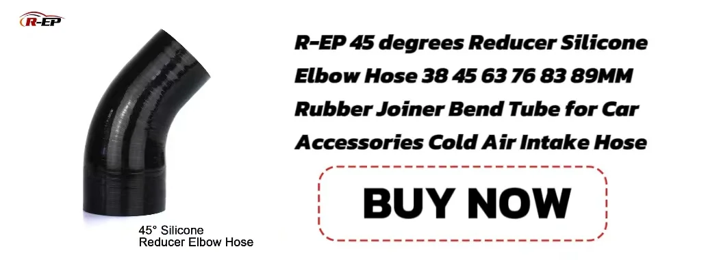 0 Degree Reducer Silicone Hose Straight Durite Silicone 38-45 51-57 63-70 76-83MM Tubi Silicone Mangueira Tube for Intercooler