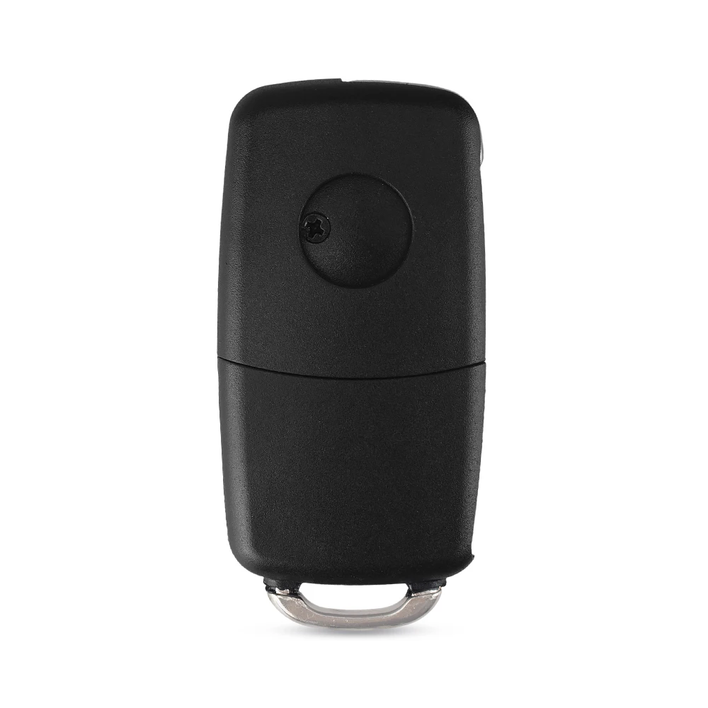 KEYYOU 2 Buttons Remote Flip Folding Car Key Shell for VW For Volkswagen MK4 Bora Golf 4 5 6 Passat Polo Bora Touran
