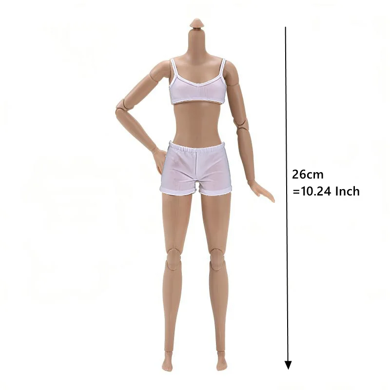 Newest High Quality 22 Joints Movable Body For Doll 11.5 Inch Dolls Accessories Fast Shipping Thing Girl' DIY Play Toy Present
