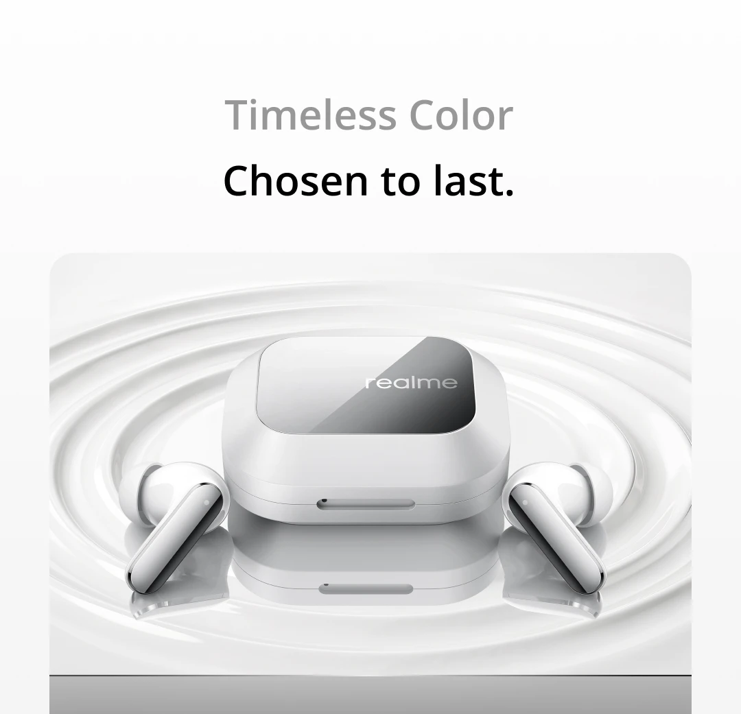TWS Earphones realme Air8 Pro True Wireless Earphone AI Call Noise Cancellation 55dB Noise Cancellation Premier Dual-DAC Driver
