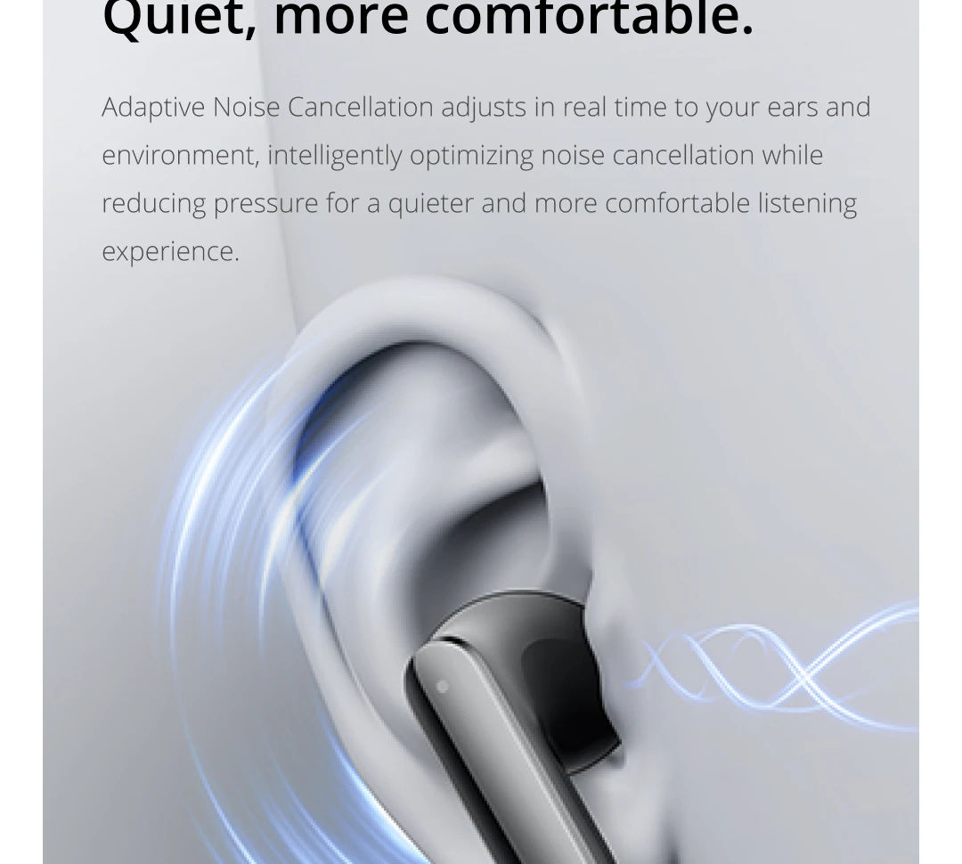 TWS Earphones realme Air8 Pro True Wireless Earphone AI Call Noise Cancellation 55dB Noise Cancellation Premier Dual-DAC Driver