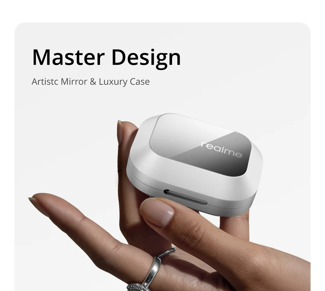 TWS Earphones realme Air8 Pro True Wireless Earphone AI Call Noise Cancellation 55dB Noise Cancellation Premier Dual-DAC Driver