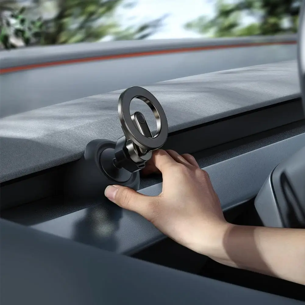 Phone Holder Base For Tesla's Redesigned Model 3/Y Mobile Phone Dashboard Mount Car Interior Accessories All Mobile Phones