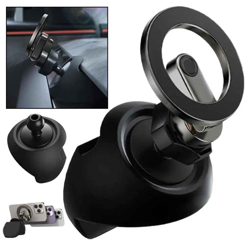 Phone Holder Base For Tesla's Redesigned Model 3/Y Mobile Phone Dashboard Mount Car Interior Accessories All Mobile Phones