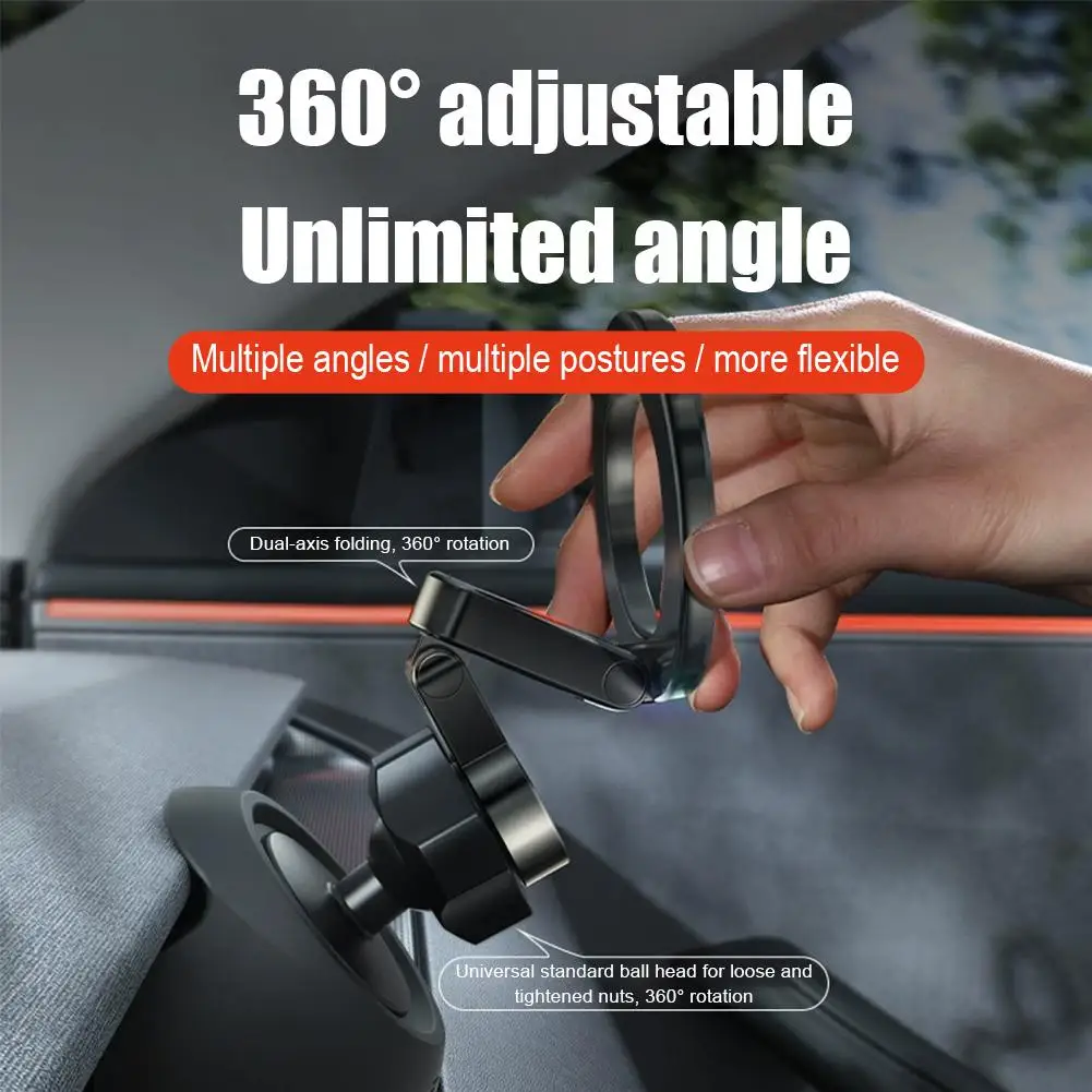 Phone Holder Base For Tesla's Redesigned Model 3/Y Mobile Phone Dashboard Mount Car Interior Accessories All Mobile Phones