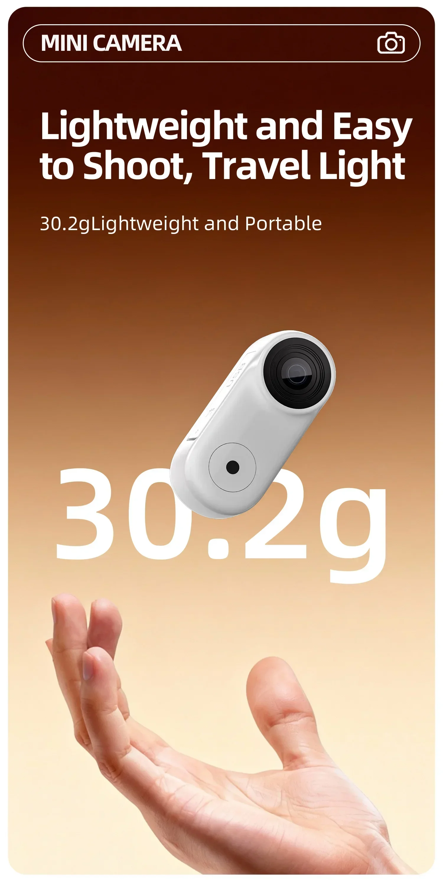 Lenovo Mini Action Camera 4K HD Thumb POV Camera Sports Camera Portable Wearable Helmet Recorder Magnetic Pocket Body Cam
