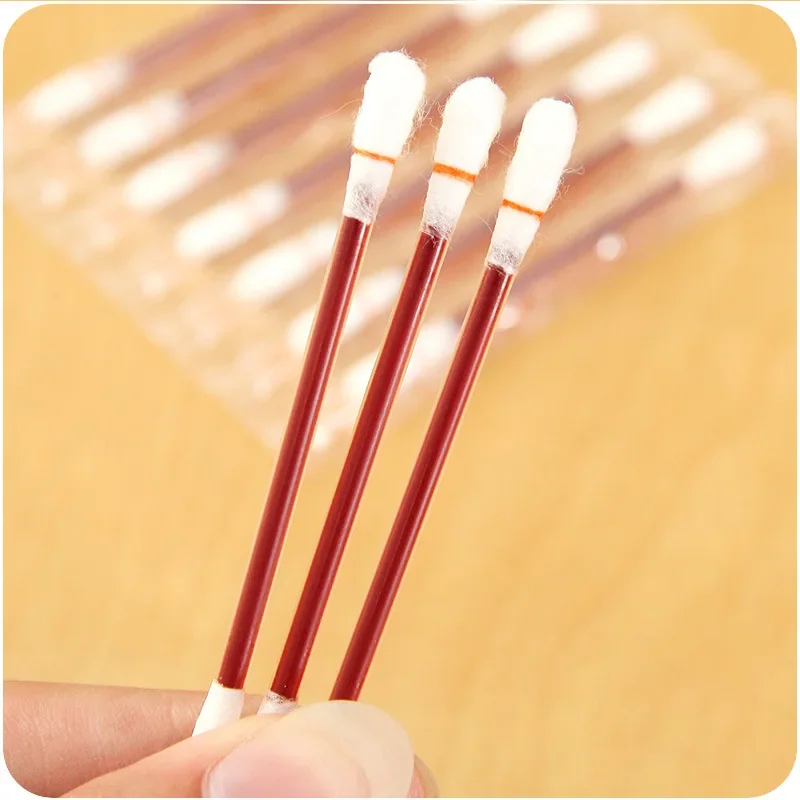 30Pcs/Lot Medical Disposable Disinfectant Swabs, Alcohol & Iodine Cotton Sticks for Emergency First Aid