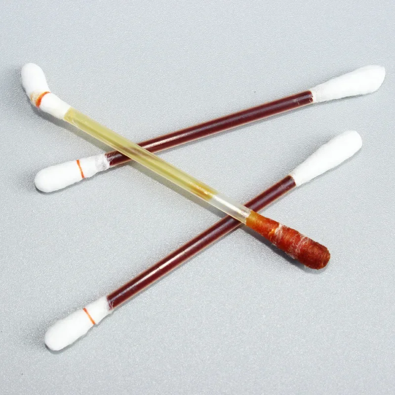 30Pcs/Lot Medical Disposable Disinfectant Swabs, Alcohol & Iodine Cotton Sticks for Emergency First Aid