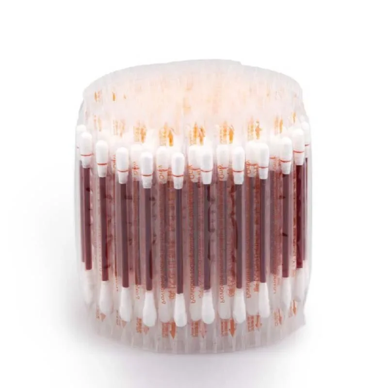 30Pcs/Lot Medical Disposable Disinfectant Swabs, Alcohol & Iodine Cotton Sticks for Emergency First Aid