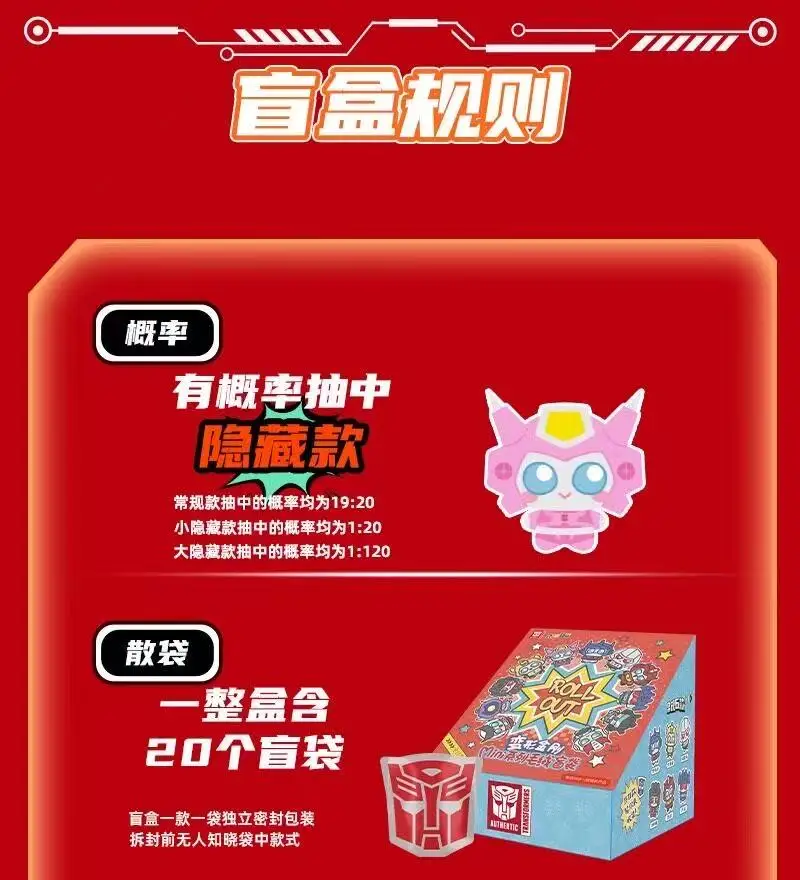 Reesee Transformers Original Blind Bag Serie Plush Pendant Optimus Prime Megatron Trendy Anime Doll Ornamental Pendant Toys Gift