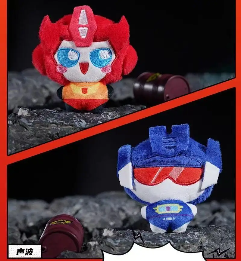 Reesee Transformers Original Blind Bag Serie Plush Pendant Optimus Prime Megatron Trendy Anime Doll Ornamental Pendant Toys Gift