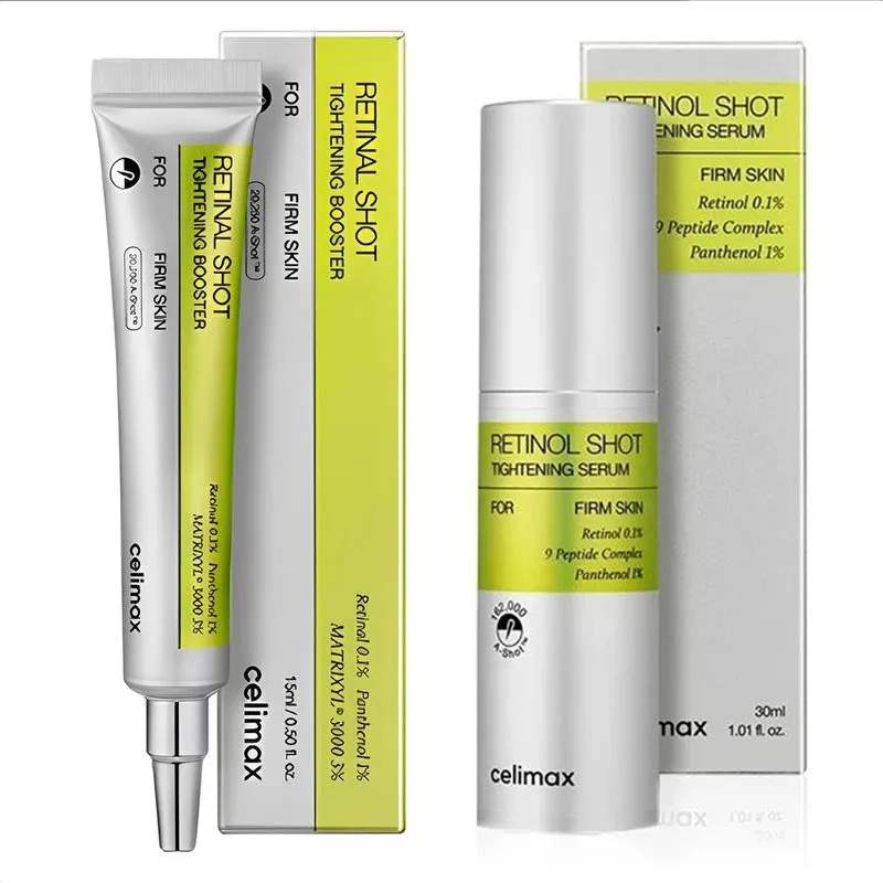 Celimax Collagen Retinol Firming Essence Liquid Firming 15ml Eye Cream 30ml Face Serum Set Lasting Moisturizer Skin Care Product