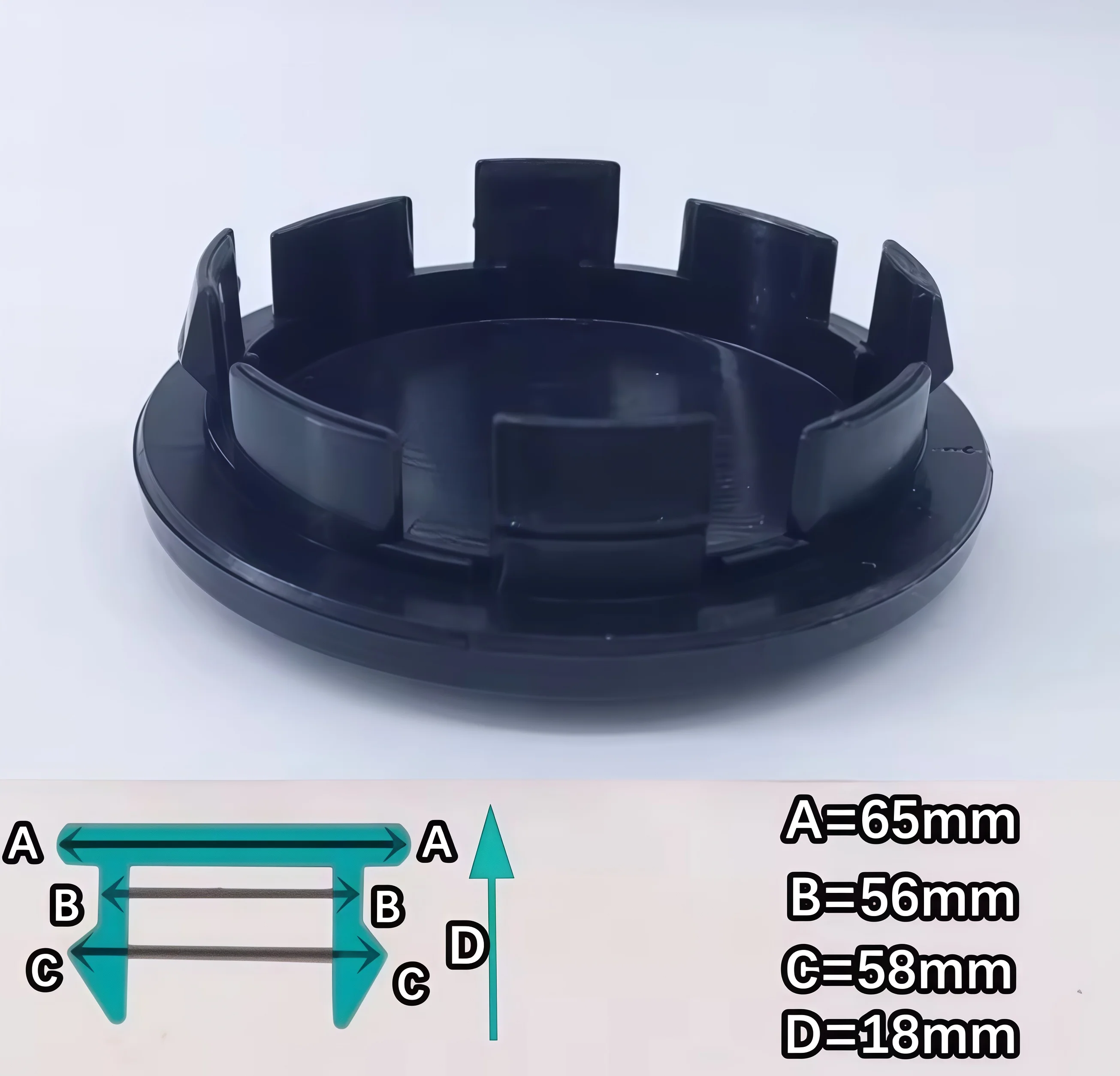 4pcs ForFord Hubcap Car Styling Wheel Center Cap Hub Replaced Cover Wheels Centre Hub Cap 54/56/60/62/65/68mm