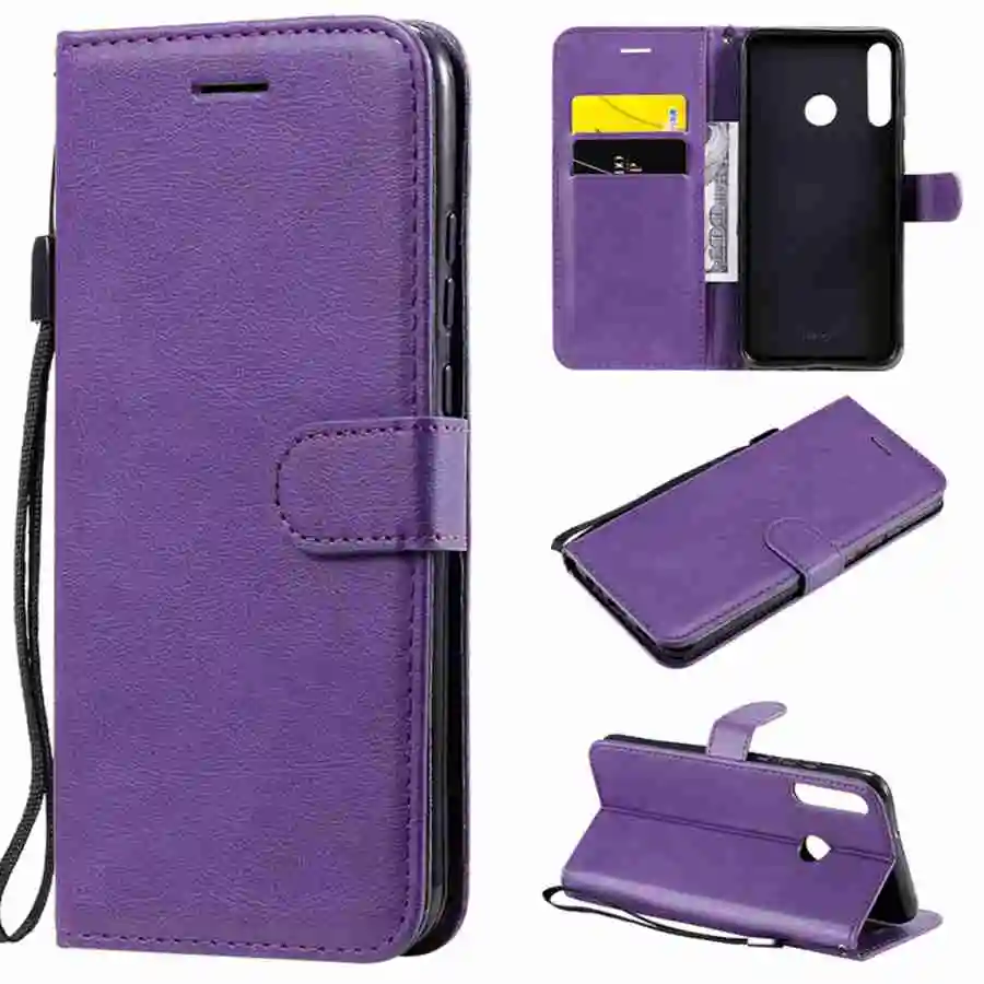 Leather Flip Wallet Case For Huawei P20 P30 Lite Honor 600/400/200/10 Lite X9b X9c X9d X8b X8c X8d X7b X7c X6b X6c Cover