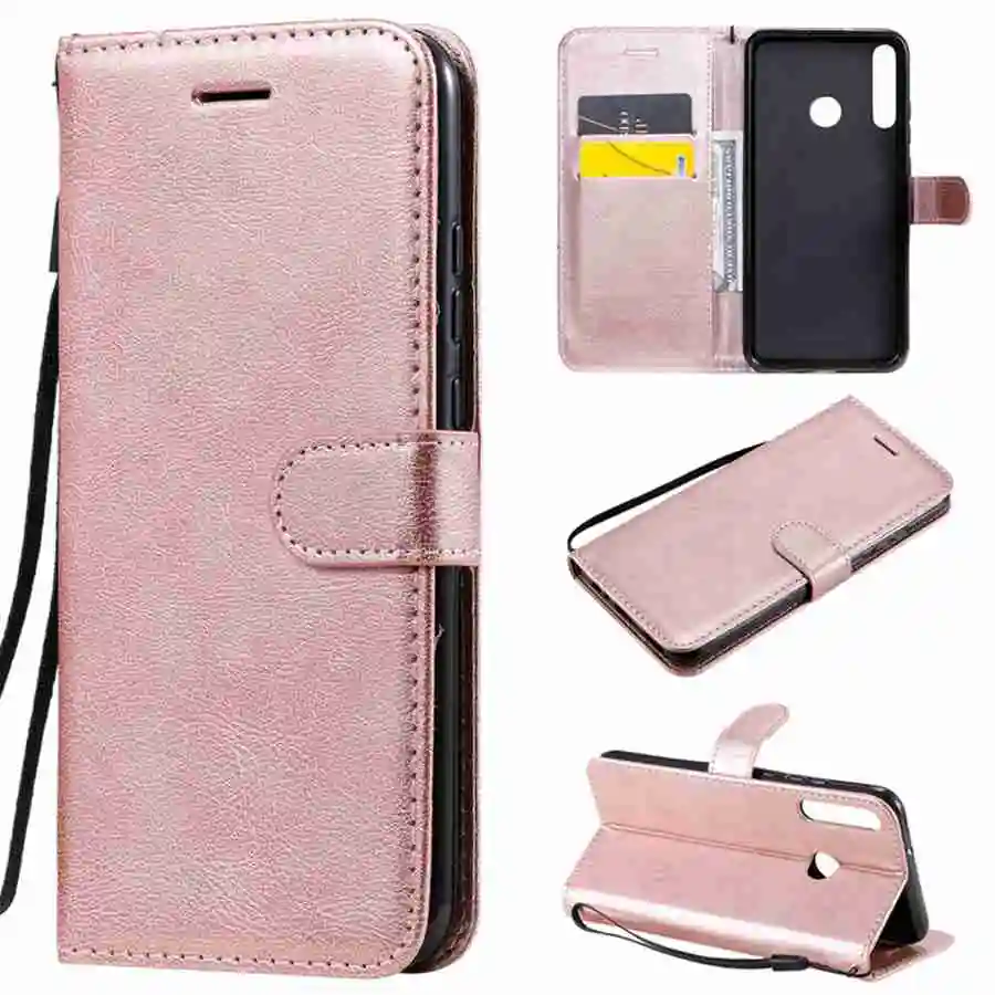 Leather Flip Wallet Case For Huawei P20 P30 Lite Honor 600/400/200/10 Lite X9b X9c X9d X8b X8c X8d X7b X7c X6b X6c Cover
