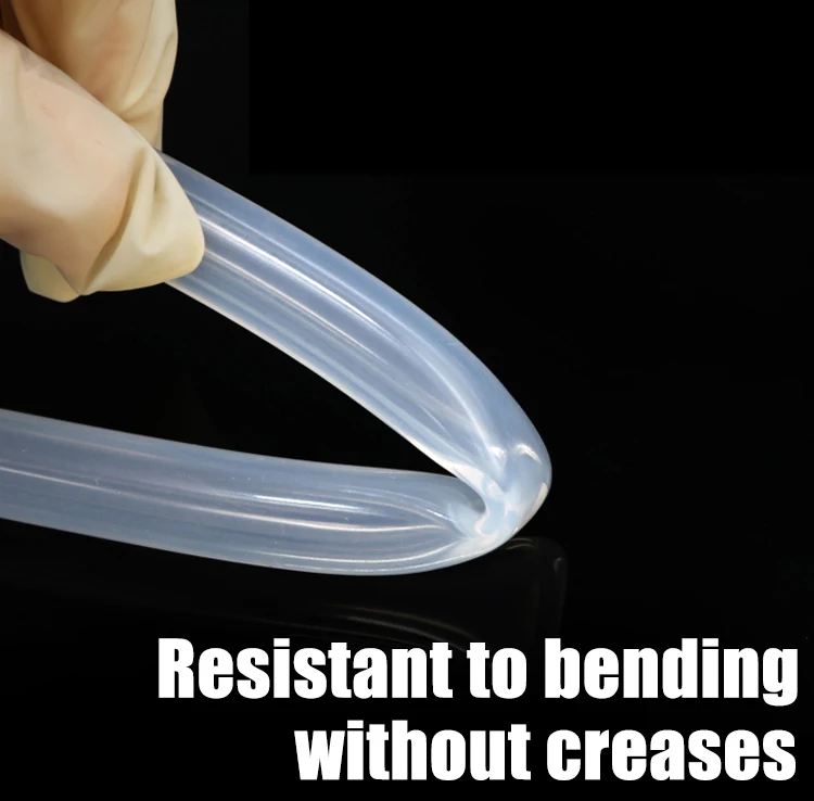 5/10M Food Grade Transparent Silicone Rubber Hose ID 0.5 1 2 3 4 5 6 7 8 9 10 MM OD Flexible Nontoxic Silicone Tube Clear Soft