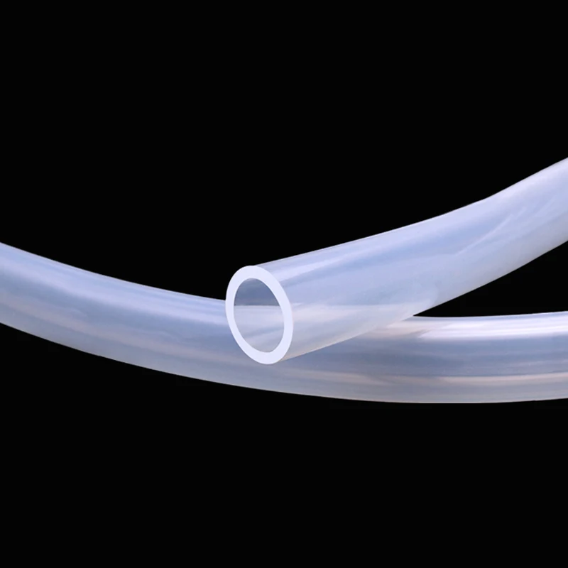 5/10M Food Grade Transparent Silicone Rubber Hose ID 0.5 1 2 3 4 5 6 7 8 9 10 MM OD Flexible Nontoxic Silicone Tube Clear Soft
