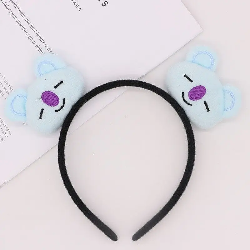 BT21 Idol Korean Cartoon Headband Hair Accessory Hair Decoration Celebrity Merchandise Cute Support Accessory 2026