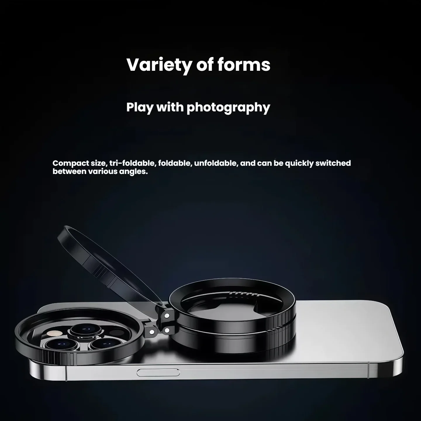 Phone Magnetic CPL Filter Polarizing Lens Anti Glare HD Starry Light Photography