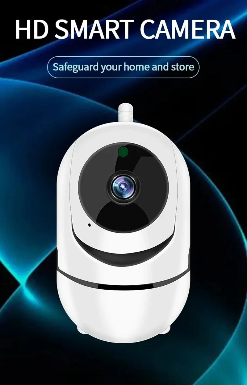 New Mini Camera Smart Home Auto Tracking 1080P Wifi IP Camera Full Night Vision Network Wireless CCTV Video Baby Security Camera